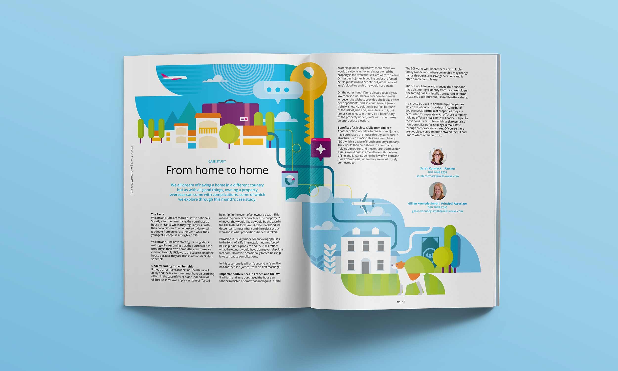 Illustration | In | Magazine | Design | Law | Firm | Visual | Identity | Branding | Graphic Design | Copywriter | Cambridge | Sable and Hawkes