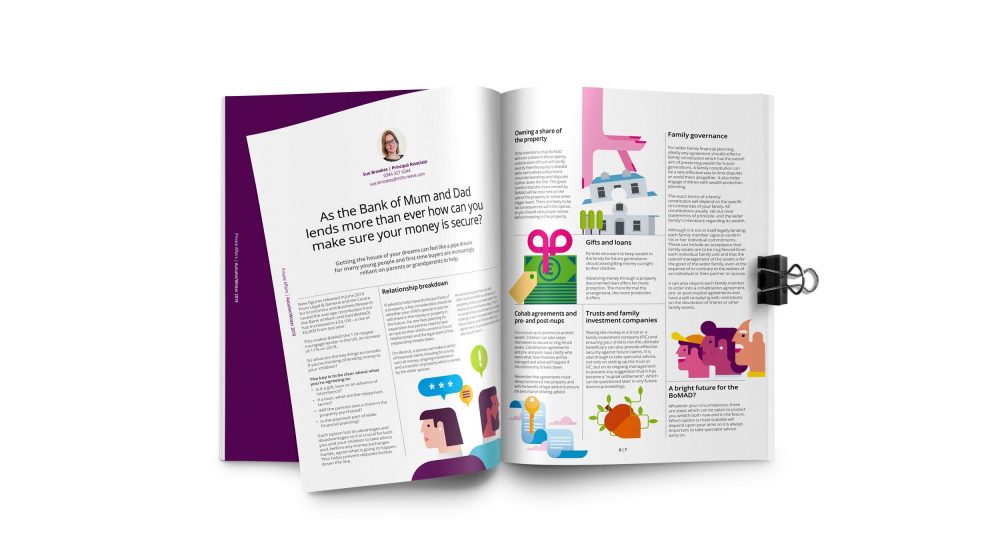 Customer | Magazine | Marketing | Spread | Design | Branding | Graphic Design | Copywriter | Cambridge | Sable and Hawkes