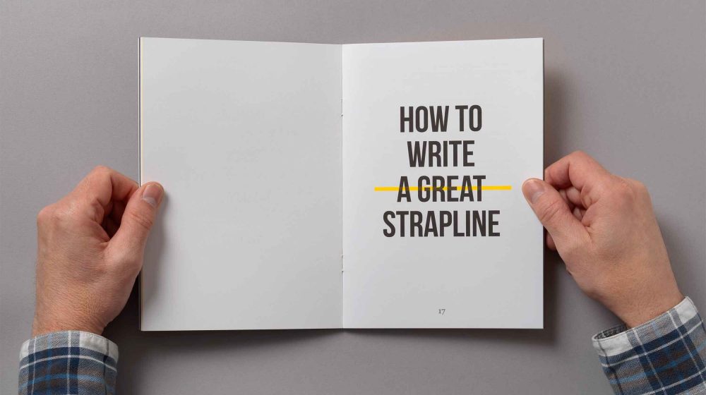 How To Write A Great Strapline | Free Marketing Strategy Articles | Branding | Graphic Design | Logo Designer | Copywriter | Cambridge | Sable and Hawkes