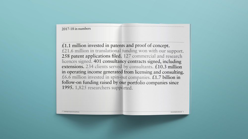 Annual Review Writing And Design | Branding | Graphic Design | Copywriter | Cambridge | Sable and Hawkes