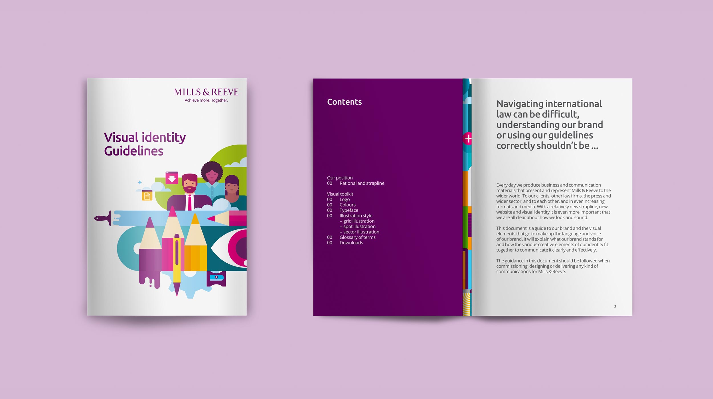 Law Firm Brochure Print Design | Branding | Graphic Design | Copywriter | Cambridge | Sable and Hawkes