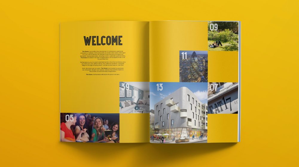 Brochure Design Commercial Property Development | Branding | Graphic Design | Copywriter | Cambridge | Sable and Hawkes