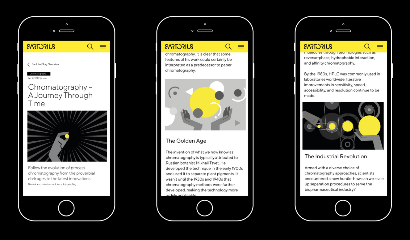 Sable&Hawkes deliver campaign graphics and new product illustrations for global biotech