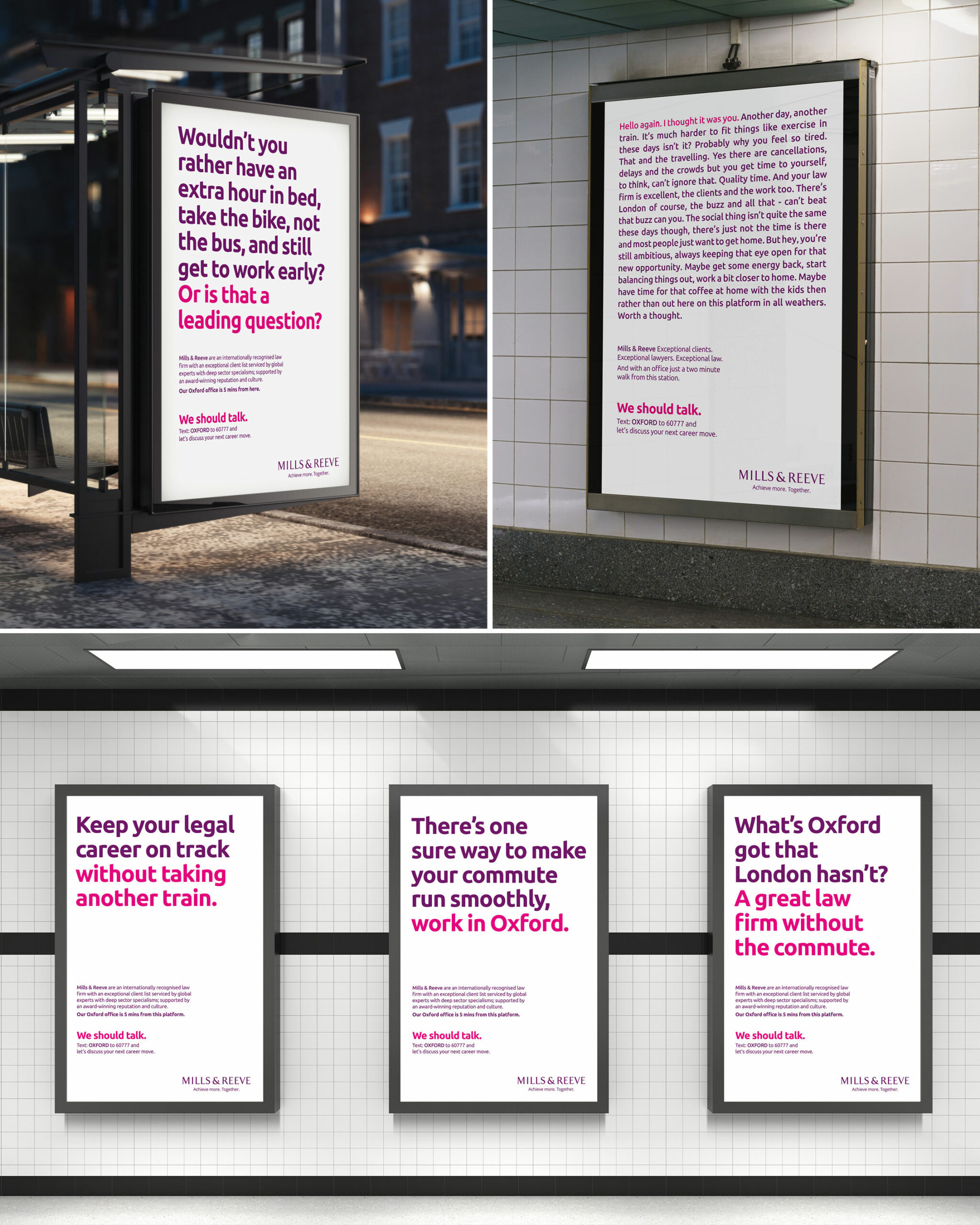 Major law firm recruitment campaign delivered